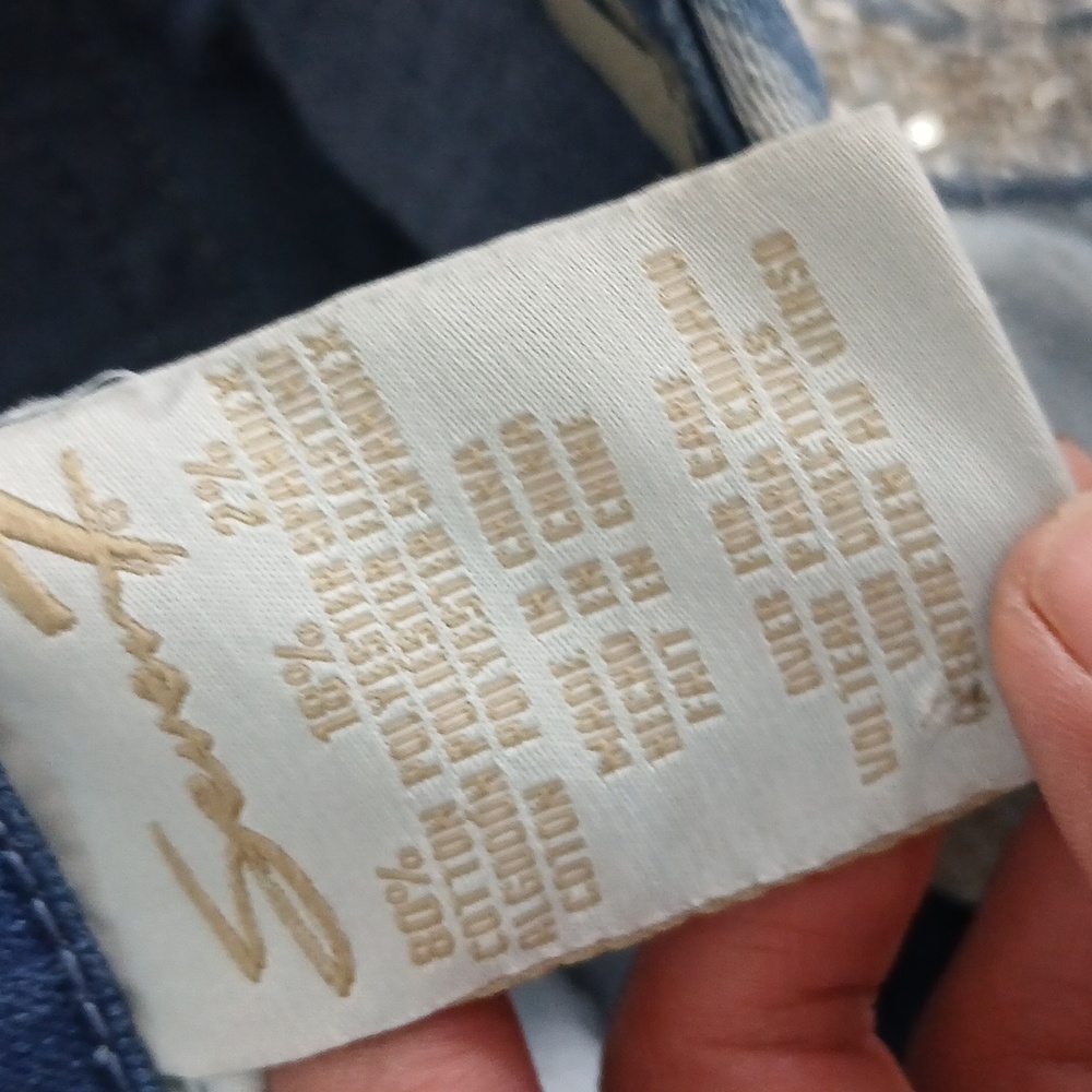 Seven7 Rocker Slim Light Wash Jeans Size 6 - Picture 6 of 16